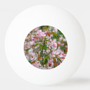 Delikater Apfelbaum mit Blume Tischtennisball