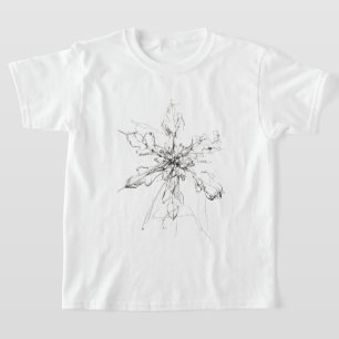 Delikater Single Snowflake T-Shirt