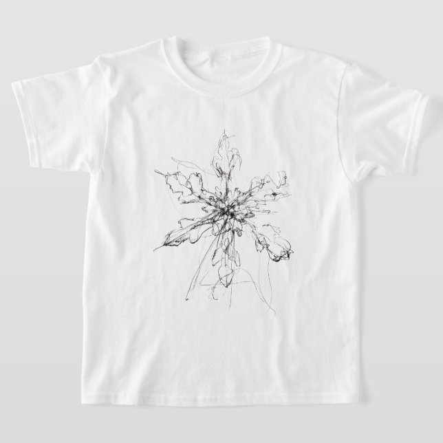 Delikater Single Snowflake T-Shirt (Ablage )