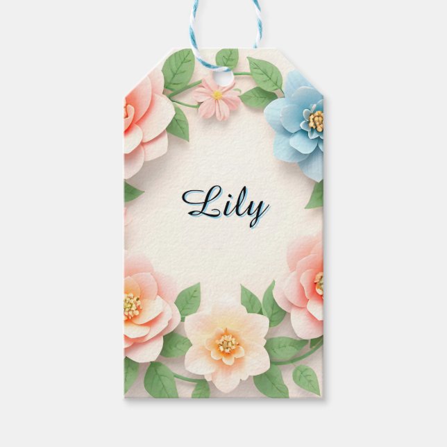 Delikatesse Geschenkanhänger (Vorderseite)