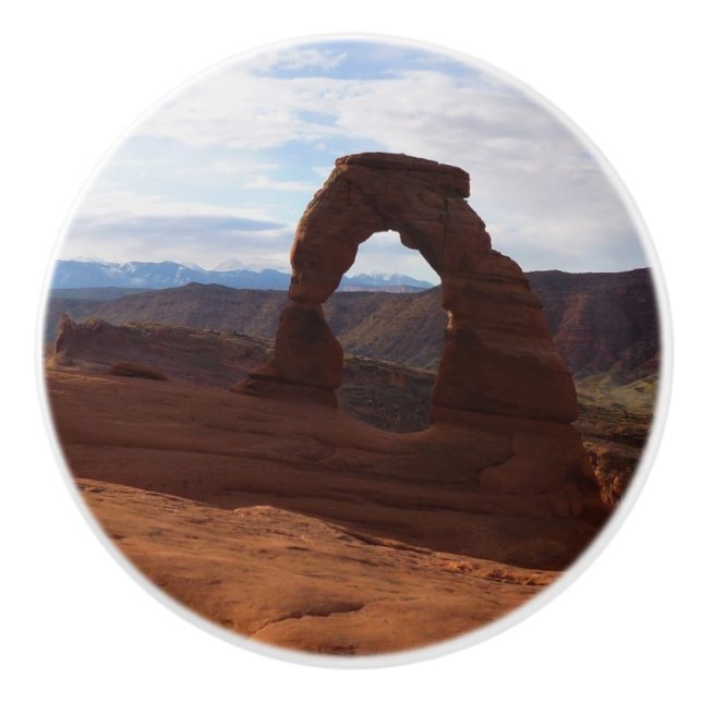 Delikatessen am Arche Nationalpark Keramikknauf (Vorderseite)
