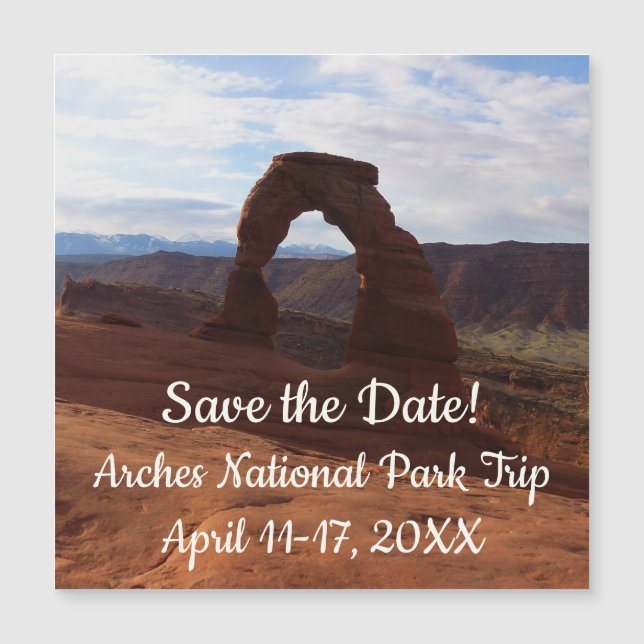 Delikatessen am Arche Nationalpark Magnetkarte (Vorderseite)