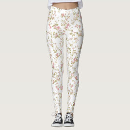 Delikatessen Blossom Vine Floral Pattern Leggings