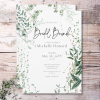 Delikatessen Moderner tropischer Regenwald Bridal