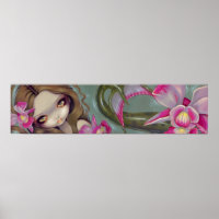 Delikatessen Orchid Meerjungfrau Art Print