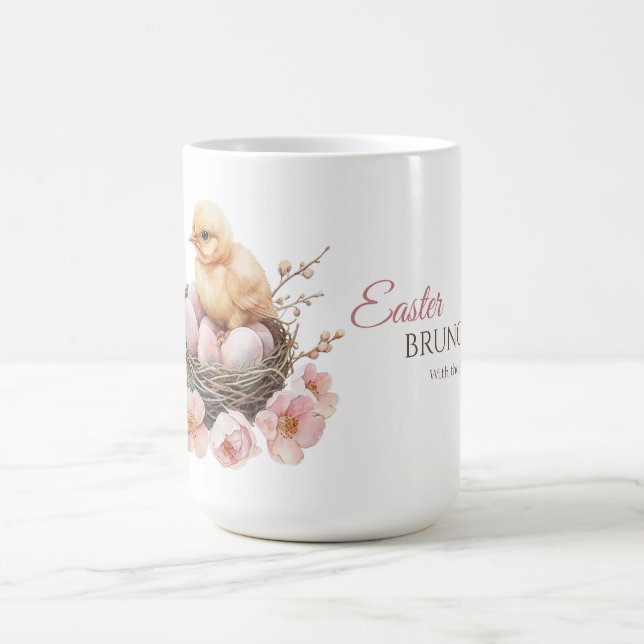 Delikatessen Osternest Ei & Chick Brunch Kaffeetasse (Mittel)
