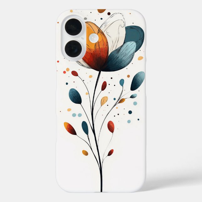 Delikatflame iPhone 16 Hülle (Rückseite)