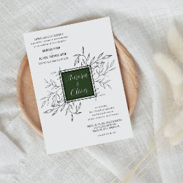 Delikatfolie | Tiefstand | Einladung zur Hochzeit