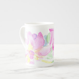 Delikatrosa Roses Knochen China Tasse