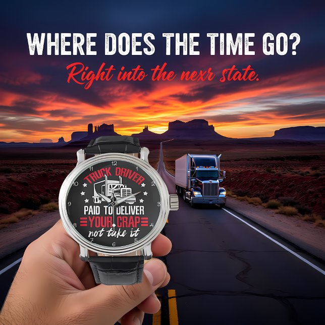 Deliver Your Crape, Not Take It Armbanduhr (Von Creator hochgeladen)