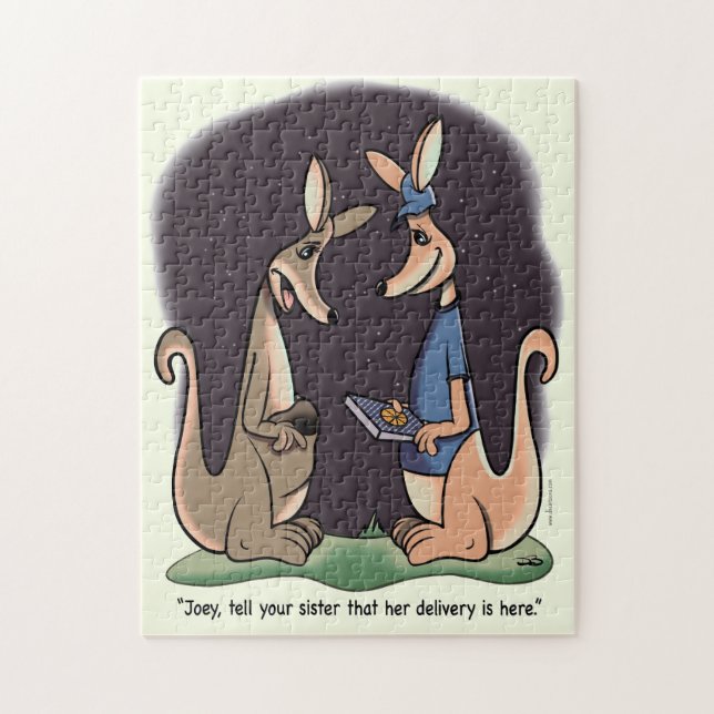 Delivery Jigsaw Puzzle (Vertikal)