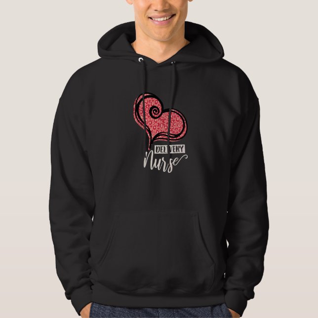 Delivery Nurse LD Nursing and Labor and Delivery N Hoodie (Vorderseite)