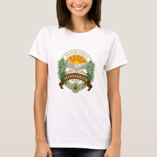Delivery Service Anscheinend grüner Women T - Shir T-Shirt