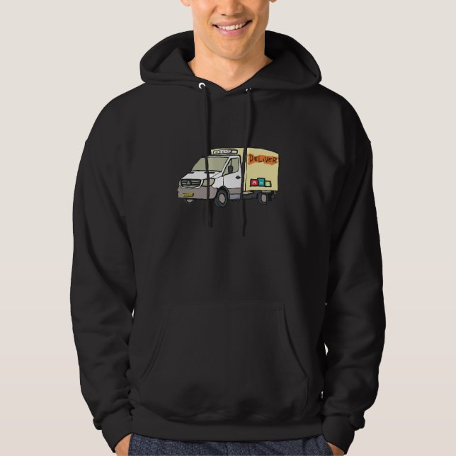 Delivery Van Hoodie (Vorderseite)