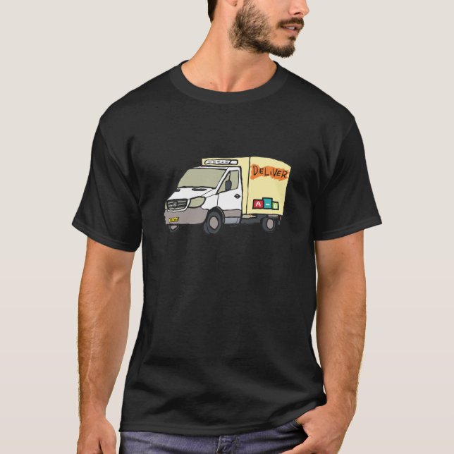 Delivery Van T-Shirt (Vorderseite)