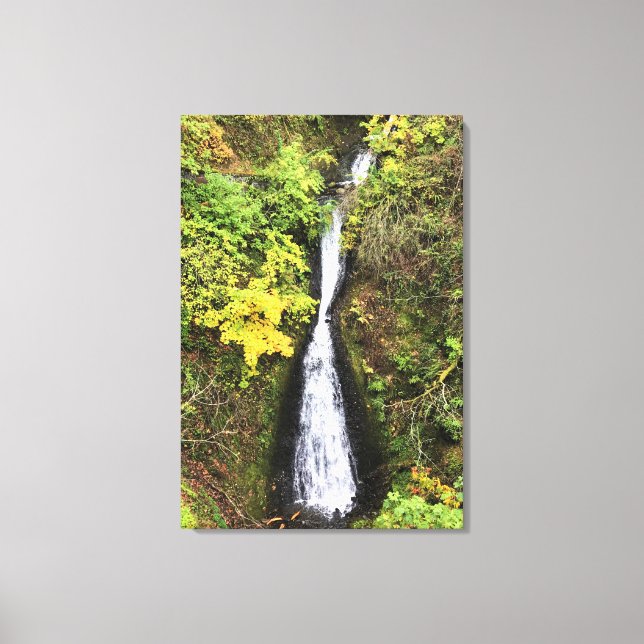 Dell Falls, Columbia River Gorge, OR Leinwanddruck (Vorderseite)