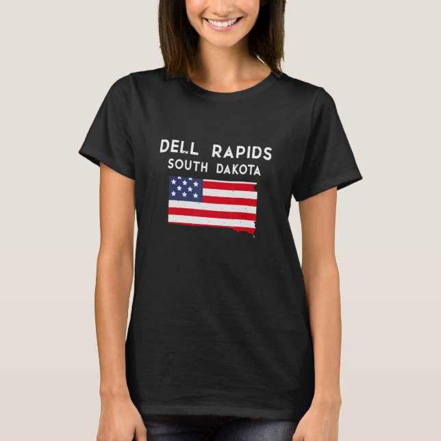 Dell Rapids South Dakota USA Staat America Travel T-Shirt (Vorderseite)