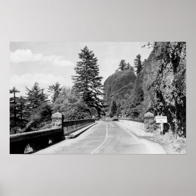 Dell von Shepherd auf Columbia River Fotograf 2 Poster (Vorne)