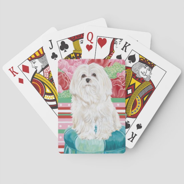Della Rose Maltese Spielkarten (Rückseite)