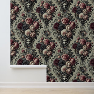 🩸 Dellamorte Dellamore - Gothic Floral Design Tapete