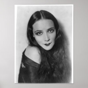 Delores Del Rio frühe Mexikanerhollywood-Filmstar Poster