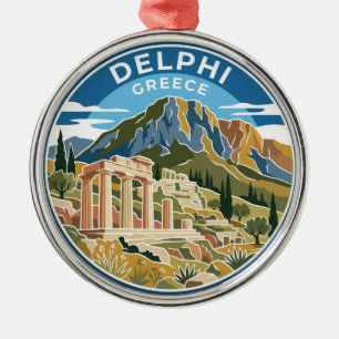 Delphi Griechenland Ornament Aus Metall