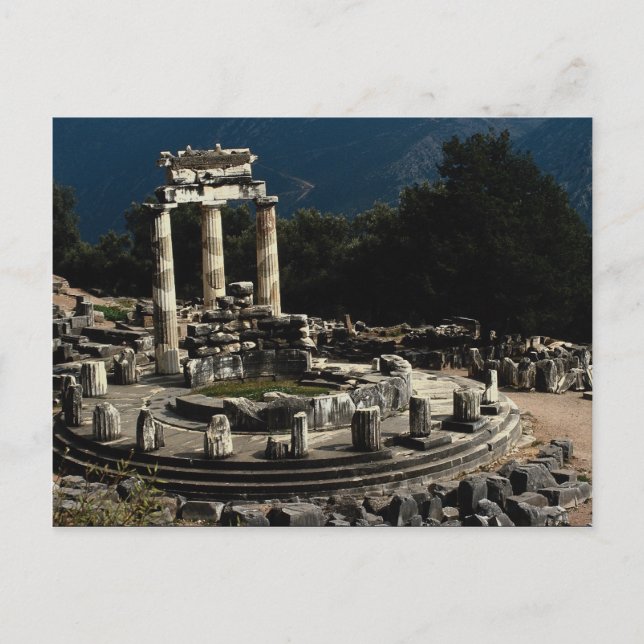 Delphi, Griechenland Postkarte (Vorderseite)