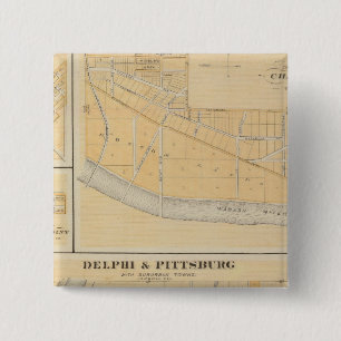 Delphi & Pittsburg mit Vorstädten Button