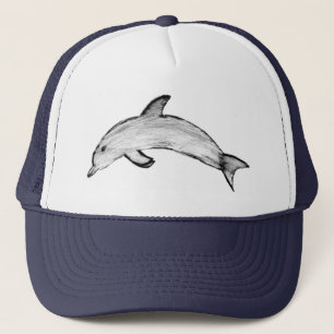 Delphin-Baseball-Mütze Truckerkappe