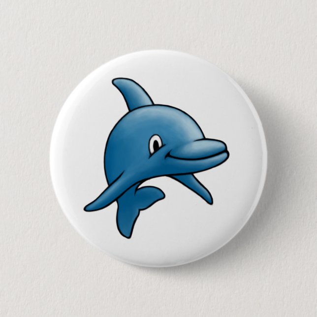 Delphin Button (Vorderseite)