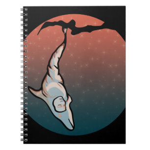 Delphin-Cocoon Notizblock