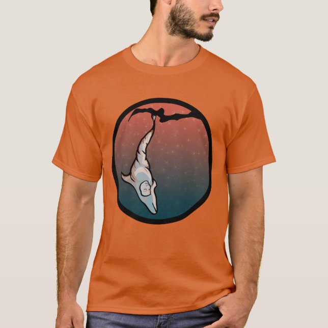 Delphin-Cocoon T-Shirt (Vorderseite)