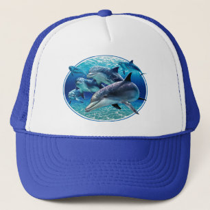 DELPHIN-COOLE SOMMER-KAPPEN TRUCKERKAPPE