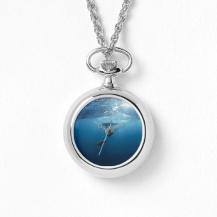 Delphin-Familie Armbanduhr