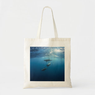 Delphin-Familie Tragetasche