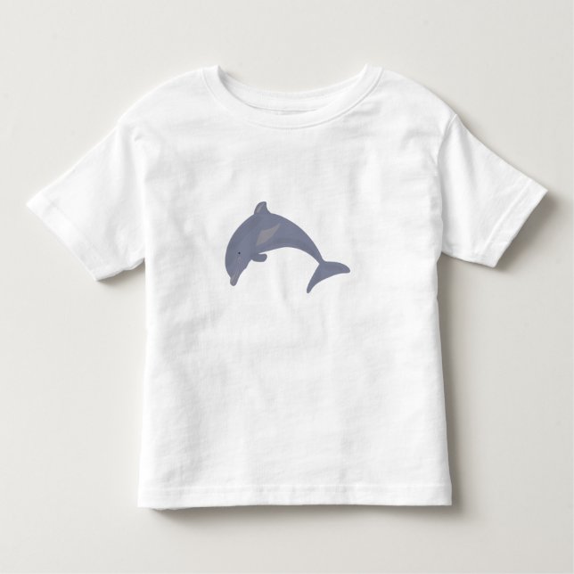 Delphin im Meer Kleinkind T-shirt (Vorderseite)