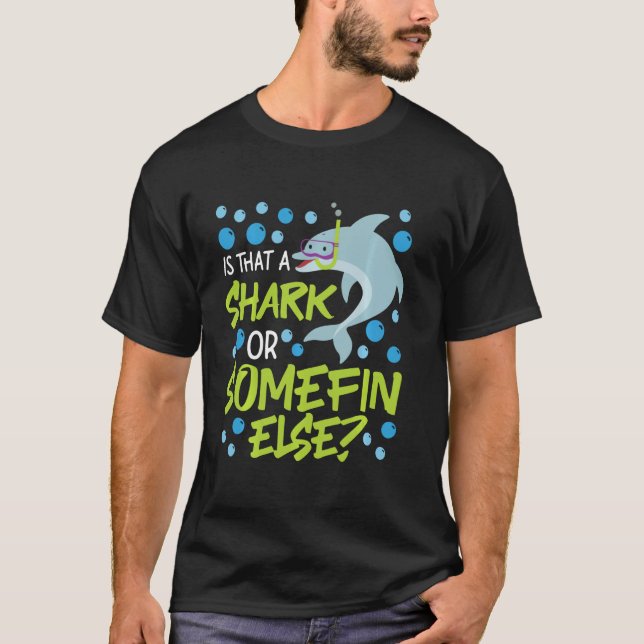 Delphin ist ein Hai oder ein Somuner, der noch lan T-Shirt (Vorderseite)