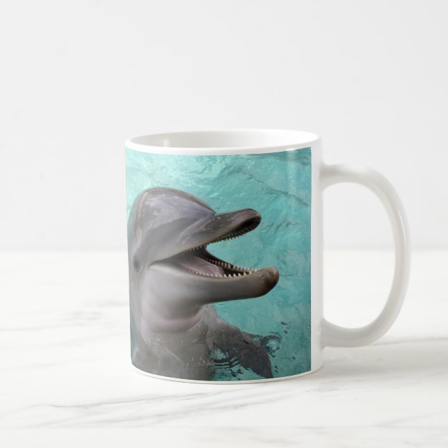 Delphin-Kaffee-Tasse Kaffeetasse (Rechts)