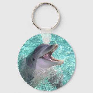 Delphin mit offenem Mund Schlüsselanhänger