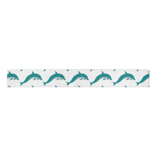 Delphin-Schwimmengrosgrain-Band Ripsband