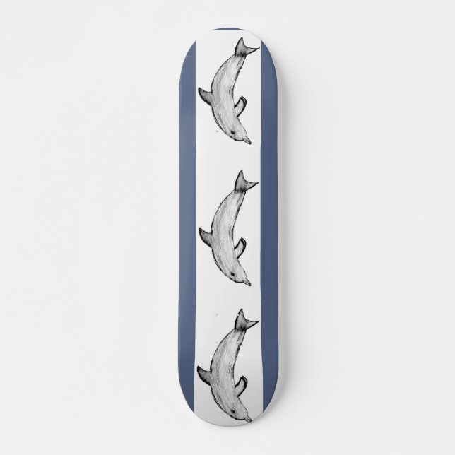 Delphin-Skateboard Skateboard (Vorne)