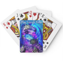 Delphin Spiel Lachen Liebe Whimsical Malerei Kunst