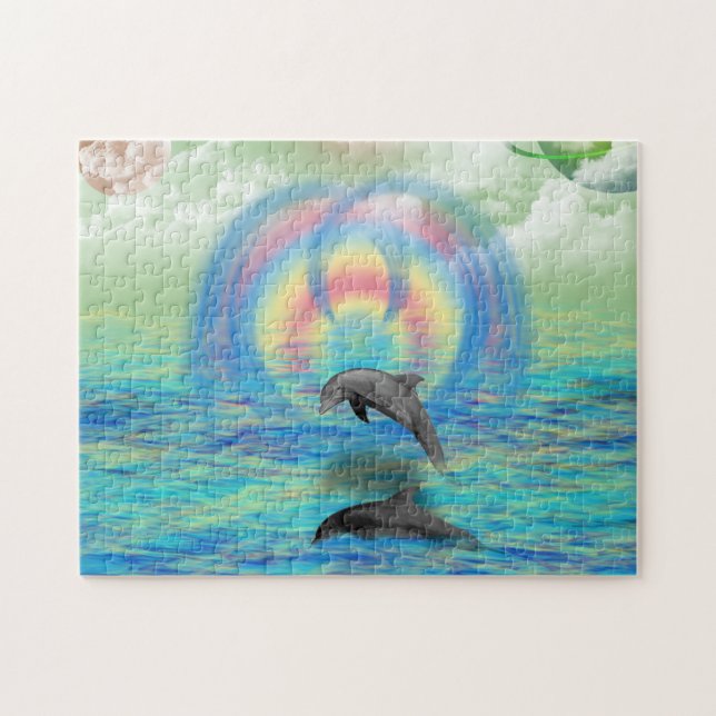 Delphin-Steigen (Horizontal)