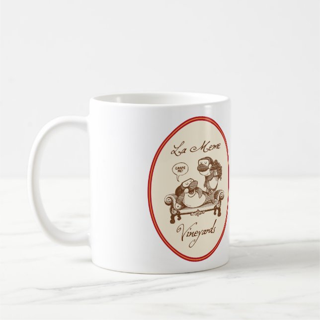 DELPHIN-TASSE DES LA-MEME KAFFEETASSE (Links)