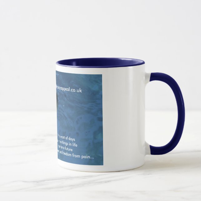 Delphin-Tasse Hoffnung Tasse (Rechts)