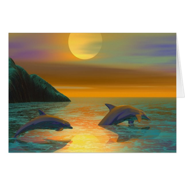 Delphin-Träume (Vorderseite (Horizontal))