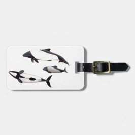 Delphin von Commerson Gepäckanhänger