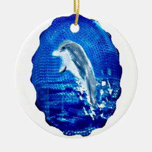 Delphin von Meerestieren Keramik Ornament