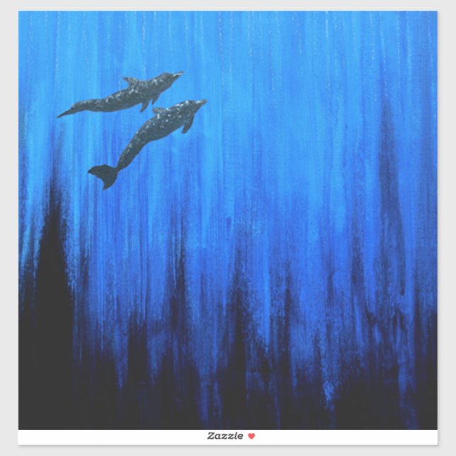 Delphine: #2 aufkleber (Blatt)