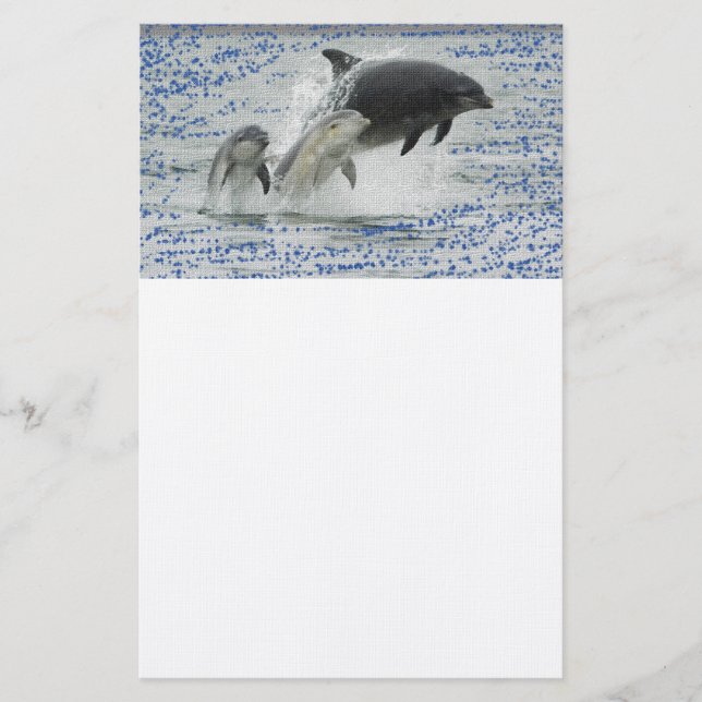 Delphine Briefpapier (Vorderseite)